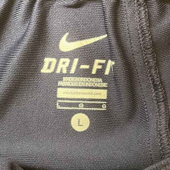 Nike Tear Away Pants Men Large Blue Basketball Warm Up Swoosh Y2K 436633-420 - Picture 7 of 10